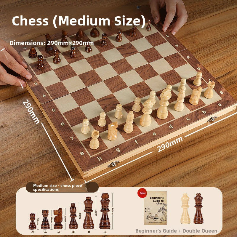 Magnetic Wooden Chess Set