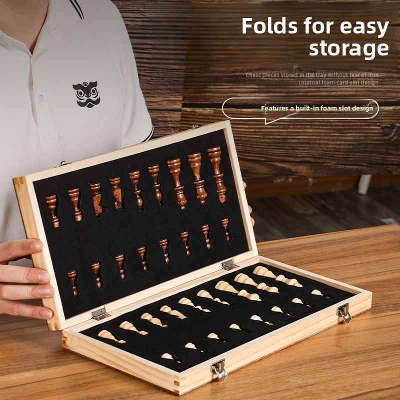 Magnetic Wooden Chess Set