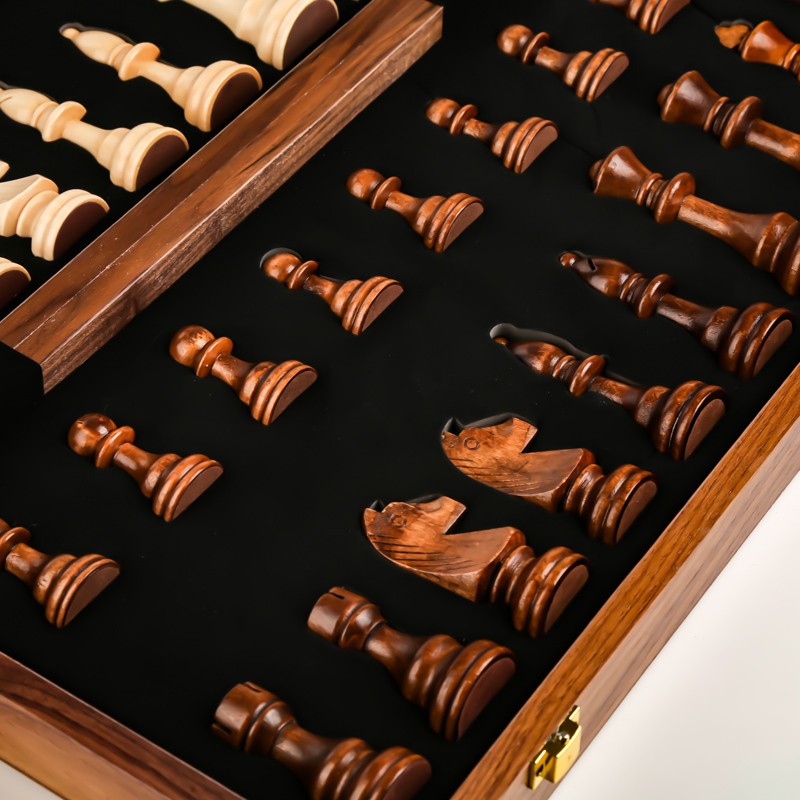 Magnetic Wooden Chess Set